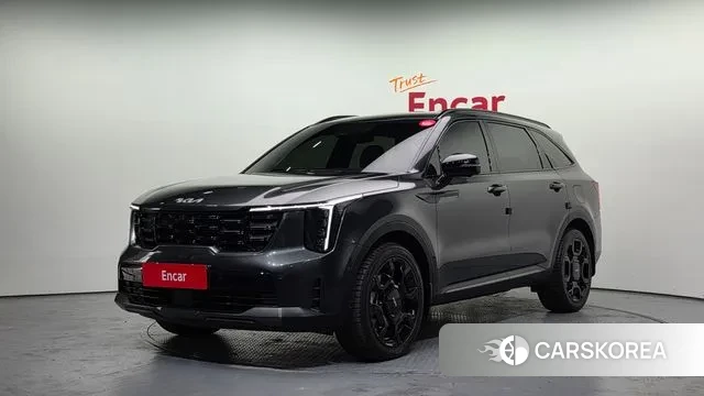 Kia The New Sorento 4th Generation 2024 Серый из Кореи