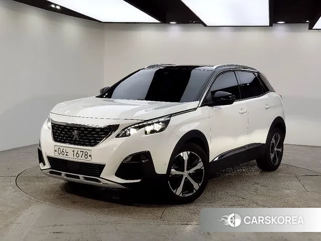 Peugeot 3008 second generation 2018 Белый из Кореи