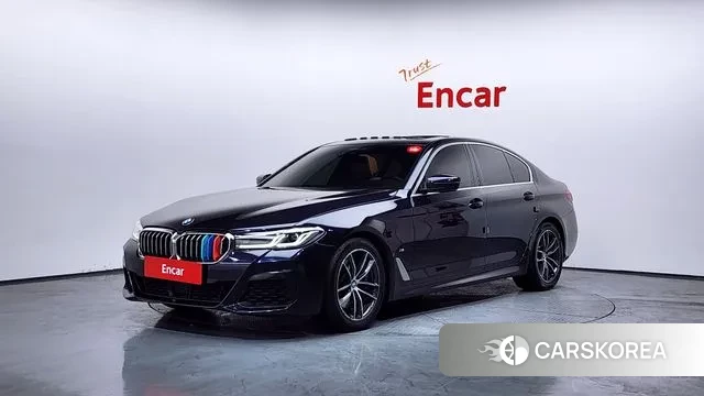 BMW 5 Series (G30) 2022 Черный из Кореи