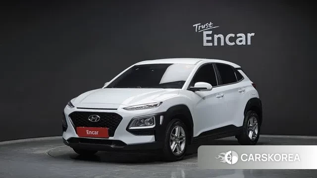 Hyundai Kona 2018 Белый из Кореи