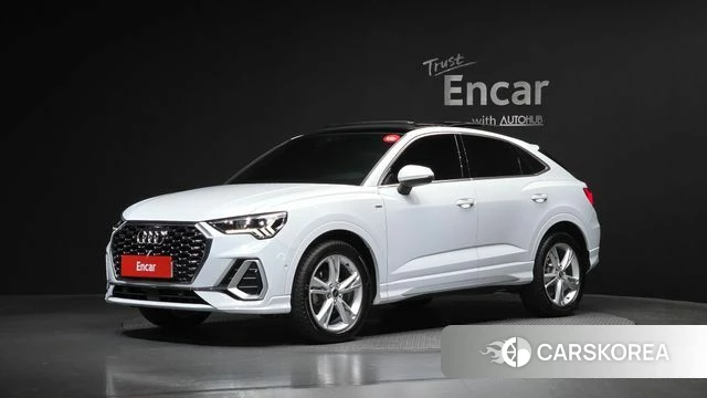 Audi Q3 (F3) 2022 Белый из Кореи