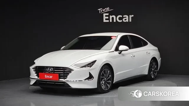 Hyundai Sonata (DN8) 2019 Белый из Кореи