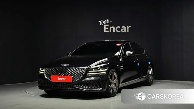Genesis G80 (RG3) 2023 Черный из Кореи