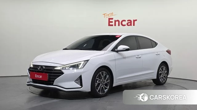 Hyundai The New Avante AD 2018 Белый из Кореи