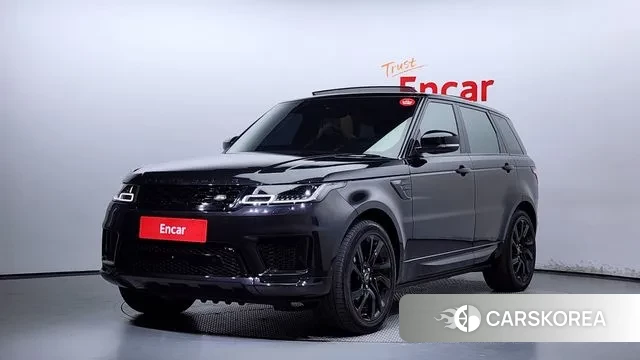 Land Rover Range Rover Sport 2nd Generation 2018 Черный из Кореи