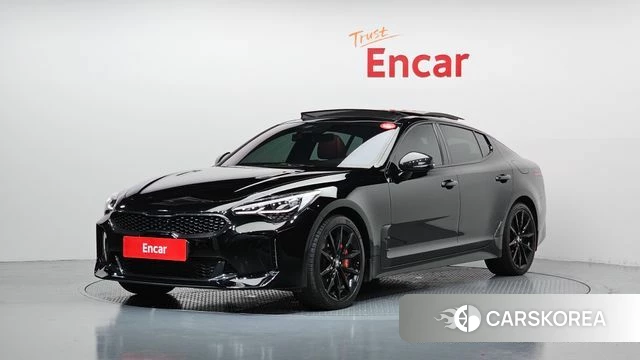 Kia Stinger Meister 2021 Черный из Кореи