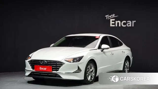 Hyundai Sonata (DN8) 2020 Белый из Кореи