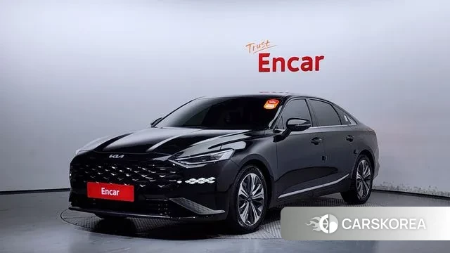 Kia K8 Hybrid 2022 Черный из Кореи