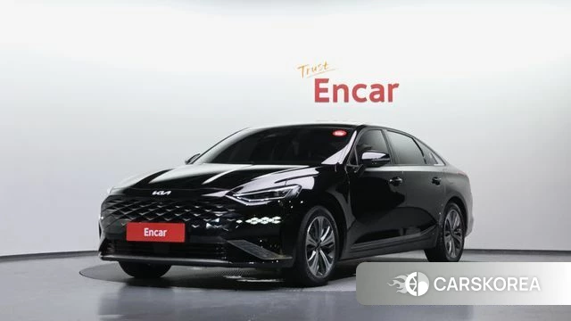 Kia K8 Hybrid 2022 Черный из Кореи