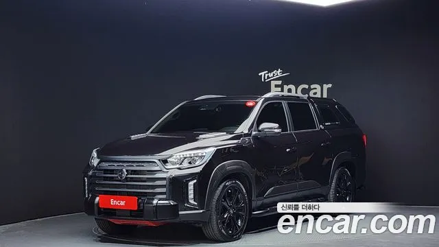 Ssangyong The New Rexton Sport 2022 Черный из Кореи