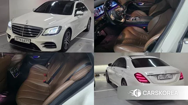 Mercedes-Benz S-Class W222 2020 Белый из Кореи