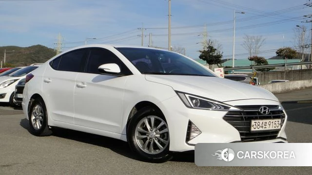 Hyundai The New Avante AD 2019 Белый из Кореи