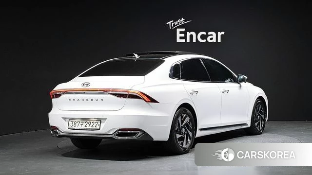 Hyundai The New Grandeur IG Hybrid 2020 Белый из Кореи