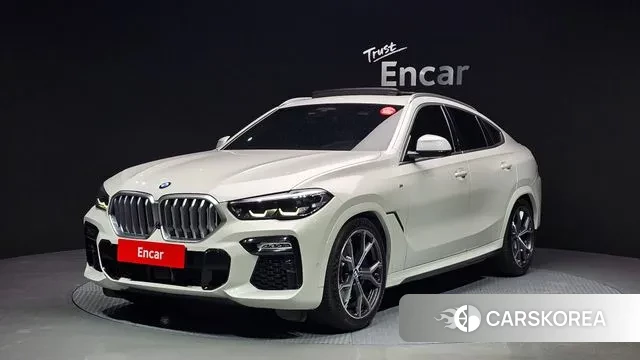 BMW X6 (G06) 2020 Белый из Кореи