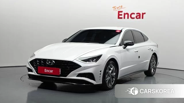 Hyundai Sonata (DN8) 2022 Белый из Кореи