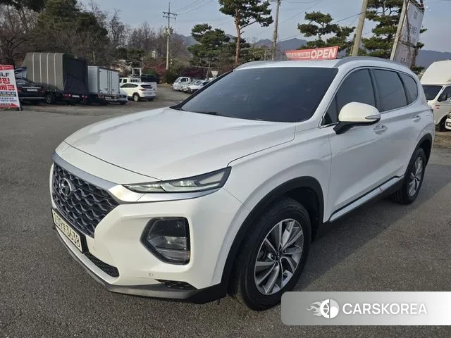 Hyundai Santa Fe TM 2020 Белый из Кореи