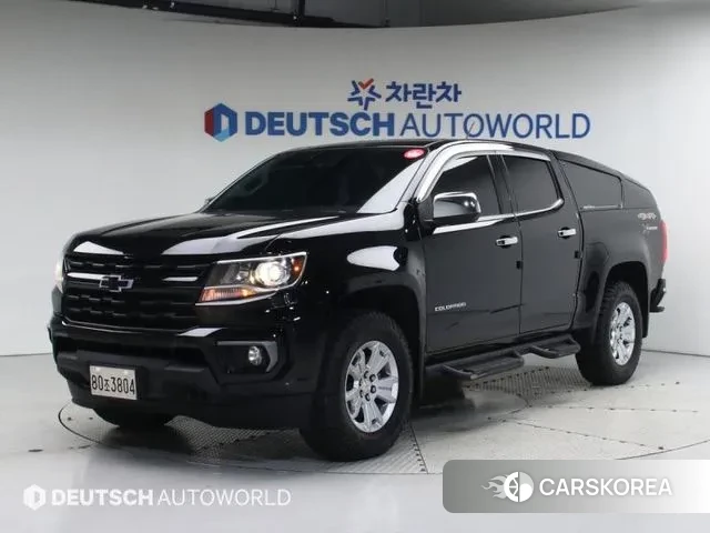 Chevrolet (GM Daewoo) Real New Colorado 2022 Черный из Кореи
