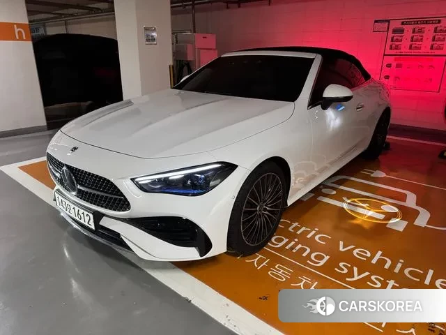 Mercedes-Benz CLE-Class C236 2024 Белый из Кореи