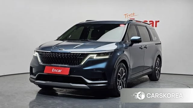 Kia Carnival 4th generation 2021 Синий из Кореи