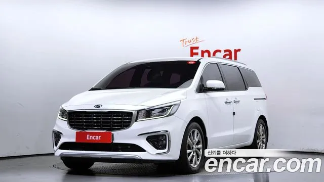 Kia The New Carnival 2018 Белый из Кореи