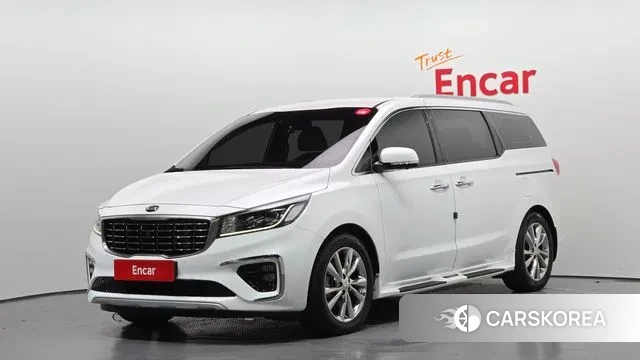 Kia The New Carnival 2019 Белый из Кореи
