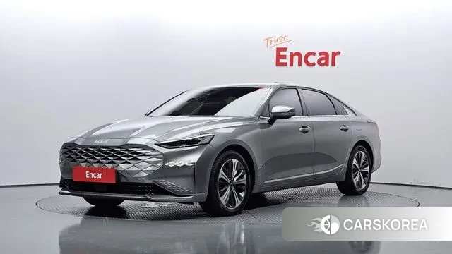 Kia K8 Hybrid 2021 Серый из Кореи