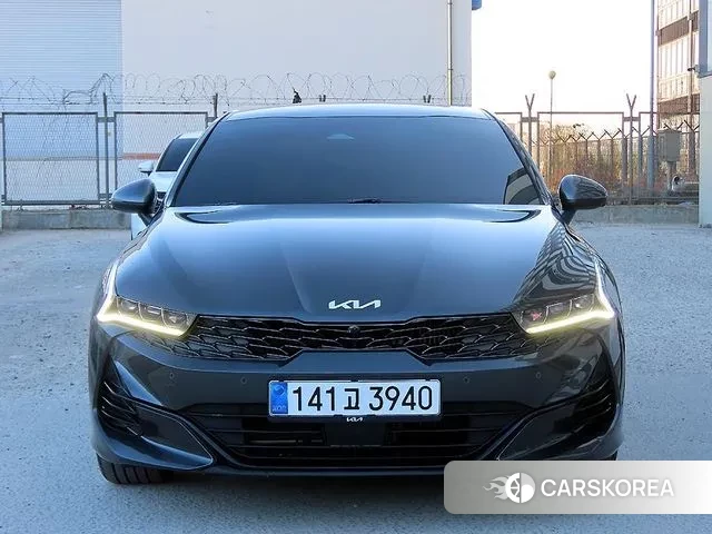 Kia K5 3rd generation 2021 Серый из Кореи