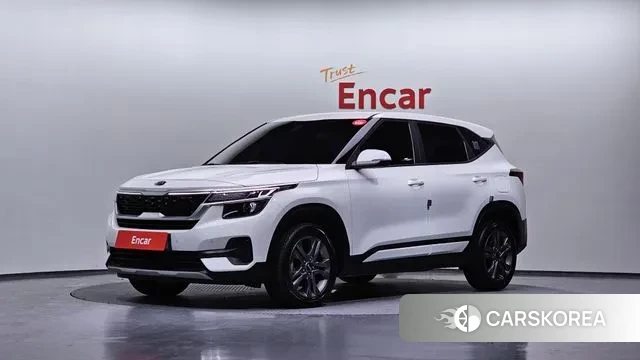 Kia Seltos 2021 Белый из Кореи