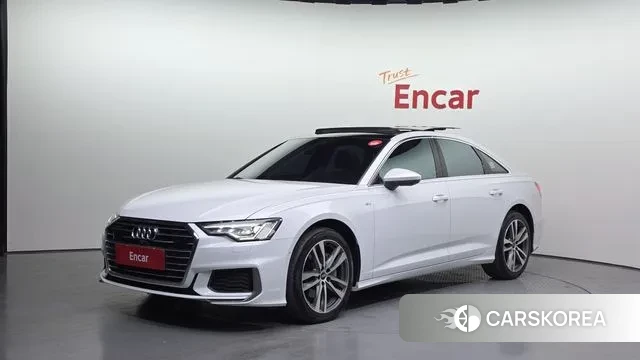 Audi A6 (C8) 2021 Белый из Кореи