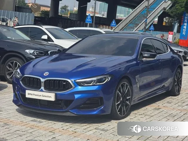 BMW 8 Series (G15) 2022 Синий из Кореи