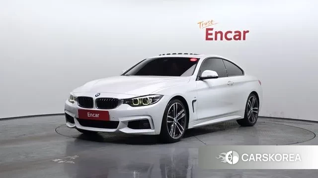 BMW 4 Series (F32) 2018 Белый из Кореи