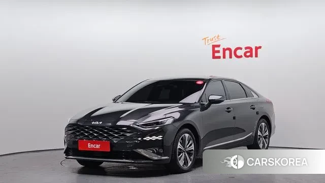 Kia K8 Hybrid 2023 Серый из Кореи
