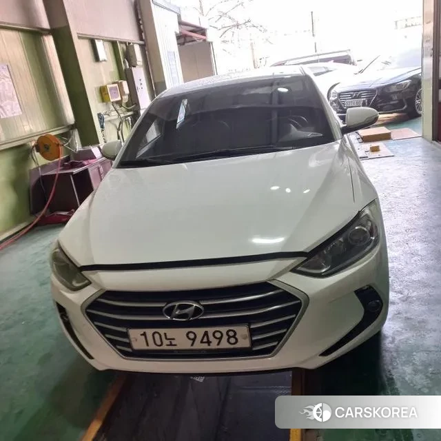 Hyundai Avante AD 2018 Белый из Кореи