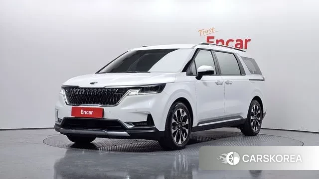 Kia Carnival 4th generation 2021 Белый из Кореи
