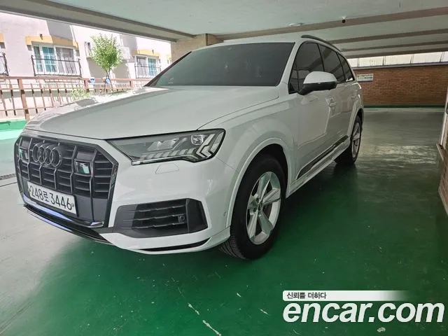 Audi Q7 (4M) 2020 Белый из Кореи