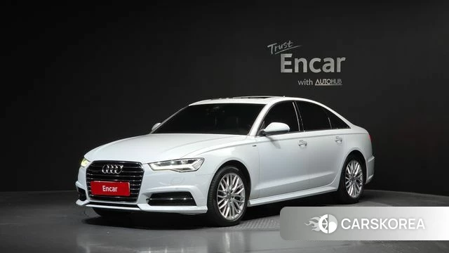 Audi New A6 2018 Белый из Кореи