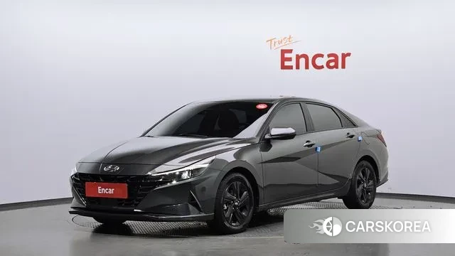 Hyundai Avante Hybrid (CN7) 2021 Серый из Кореи