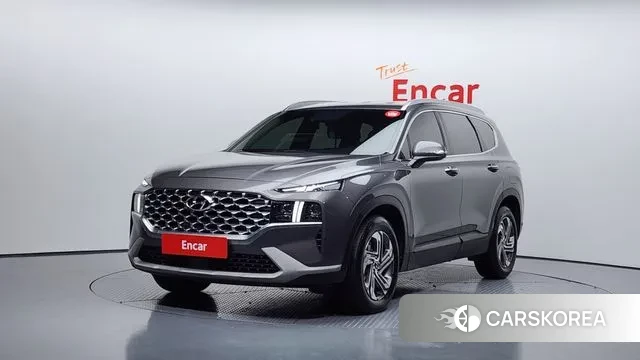 Hyundai The New Santa Fe 2021 Серый из Кореи