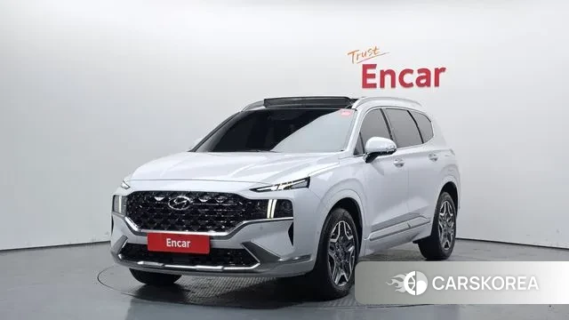 Hyundai The New Santa Fe 2022 Белый из Кореи