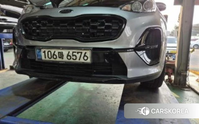 Kia Sportage The Bold 2021 Серебряный из Кореи