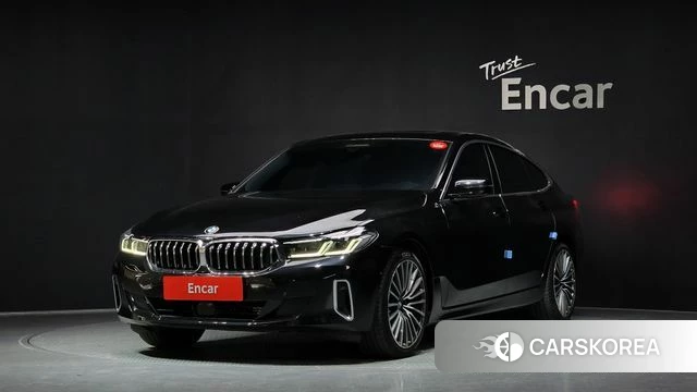 BMW 6 Series GT (G32) 2022 Черный из Кореи