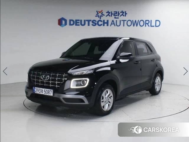 Hyundai Venue 2021 Черный из Кореи