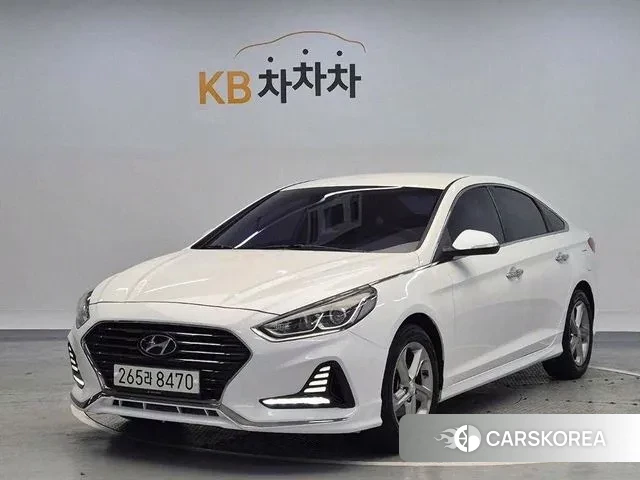 Hyundai Sonata New Rise 2018 Белый из Кореи