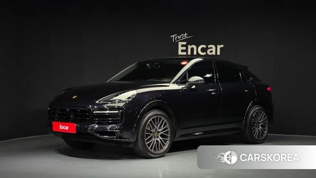 Porsche Cayenne (PO536) 2021 Черный из Кореи