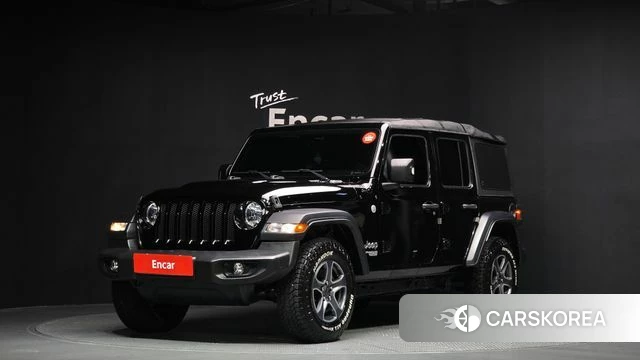 Jeep Wrangler (JL) 2019 Черный из Кореи