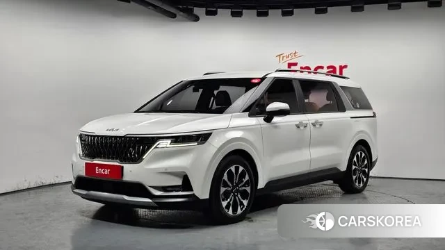 Kia Carnival 4th generation 2021 Белый из Кореи