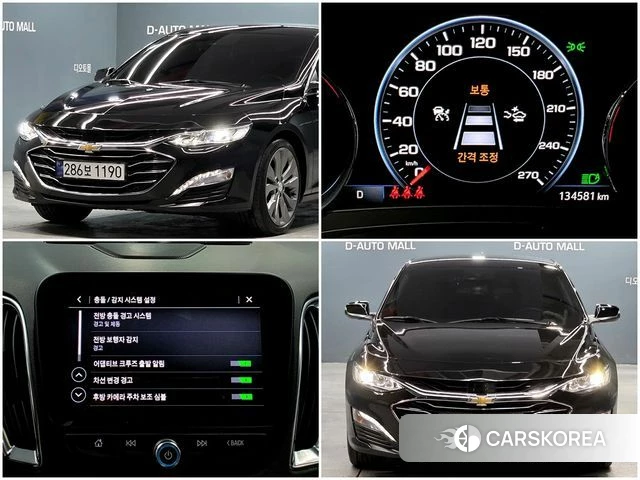 Chevrolet (GM Daewoo) The New Malibu 2020 Черный из Кореи