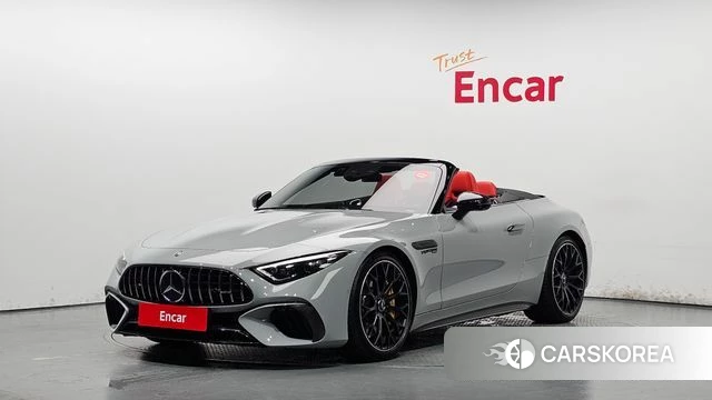 Mercedes-Benz SL-Class R232 2023 Серебристо-серый из Кореи