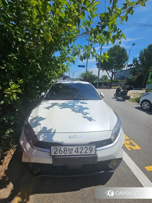 Kia The New K3 2nd generation 2021 Белый из Кореи