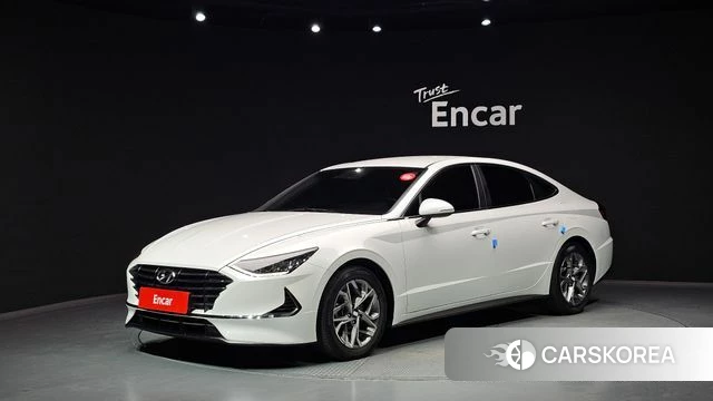 Hyundai Sonata (DN8) 2021 Белый из Кореи
